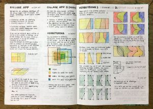 notebook page